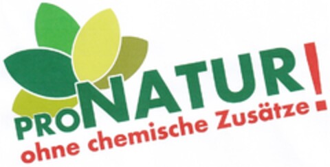 PRONATUR ohne chemische Zusätze! Logo (DPMA, 25.09.2012)