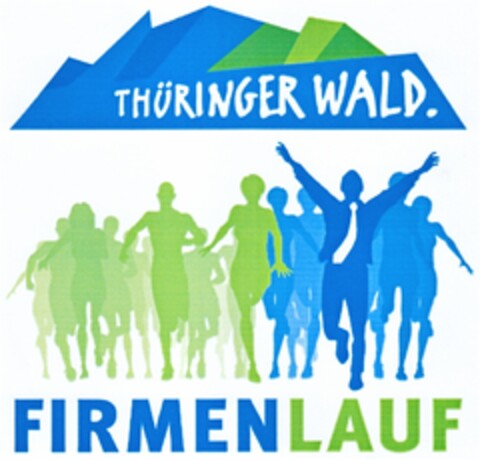 THÜRINGER WALD. FIRMENLAUF Logo (DPMA, 26.02.2013)