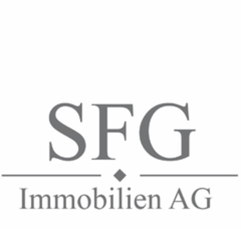 SFG Immobilien AG Logo (DPMA, 03/17/2015)