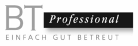 BT Professional EINFACH GUT BETREUT Logo (DPMA, 27.11.2018)