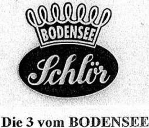 BODENSEE Schlör Die 3 vom BODENSEE Logo (DPMA, 08/13/2002)