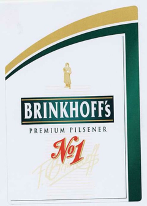 BRINKHOFF's PREMIUM PILSENER No 1 Logo (DPMA, 22.10.2002)
