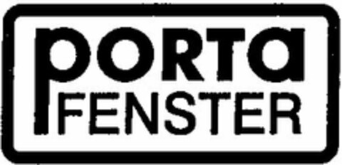 PORTA FENSTER Logo (DPMA, 30.10.2002)