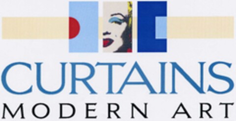 CURTAINS MODERN ART Logo (DPMA, 06.12.2002)