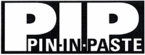 PIP PIN-IN-PASTE Logo (DPMA, 02.05.2003)