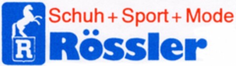 Rössler Schuh + Sport + Mode Logo (DPMA, 25.06.2003)