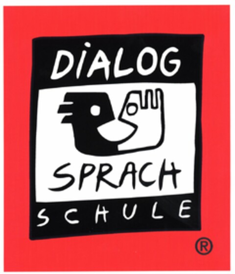 DIALOG SPRACH SCHULE Logo (DPMA, 08/18/2003)