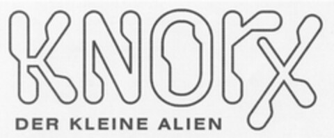KNORX DER KLEINE ALIEN Logo (DPMA, 05/11/2006)