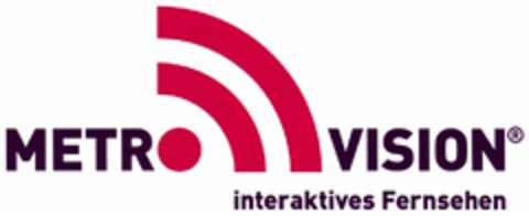 METRO VISION interaktives Fernsehen Logo (DPMA, 05.06.2007)