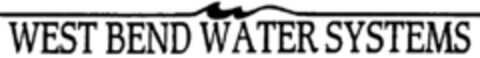 WEST BEND WATER SYSTEMS Logo (DPMA, 17.11.1995)