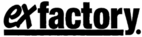 exfactory. Logo (DPMA, 02.10.1997)