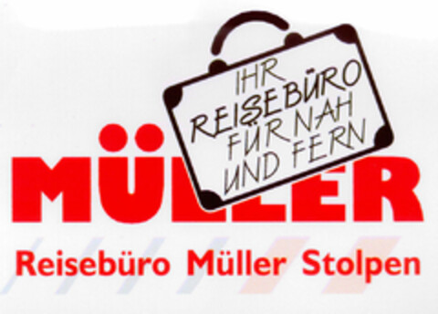 MÜLLER Reisebüro Müller Stolpen Logo (DPMA, 23.03.1998)