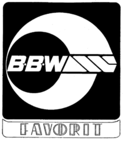 B B W FAVORIT Logo (DPMA, 21.10.1980)