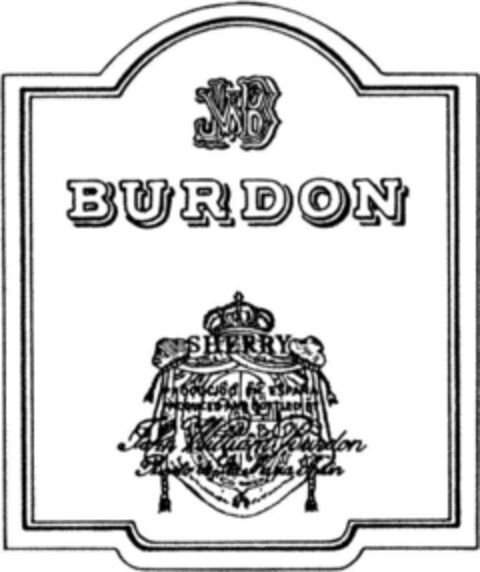 JWB BURDON Logo (DPMA, 22.08.1990)