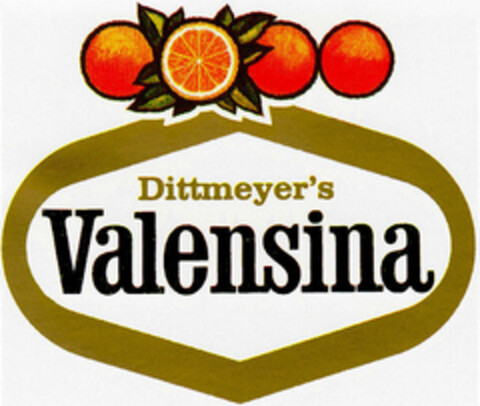 Dittmeyer`s Valensina Logo (DPMA, 10/23/1985)