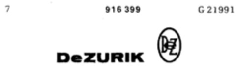 DeZurik Logo (DPMA, 24.11.1972)