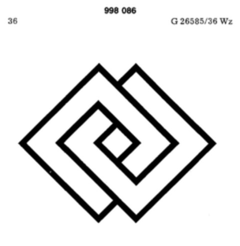 998086 Logo (DPMA, 02.04.1979)