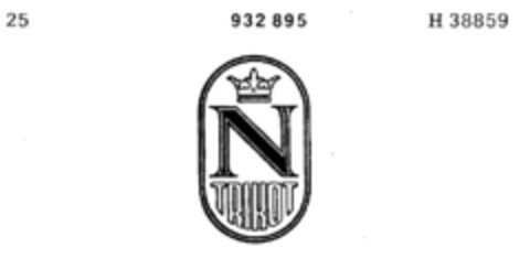 N TRIKOT Logo (DPMA, 08.11.1973)