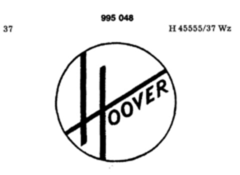 HOOVER Logo (DPMA, 02.04.1979)