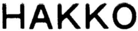 HAKKO Logo (DPMA, 24.12.1986)