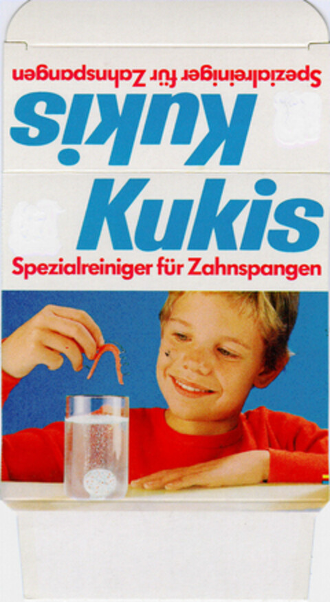 Kukis Spezialreiniger für Zahnspangen Logo (DPMA, 25.07.1984)