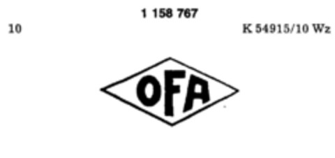 OFA Logo (DPMA, 25.08.1989)