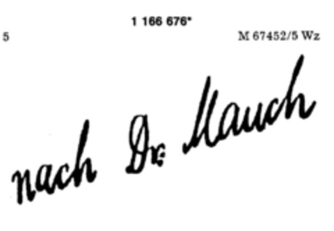 nach Dr. Mauch Logo (DPMA, 07.06.1990)