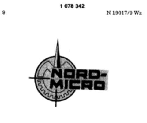 NORD-MICRO Logo (DPMA, 24.02.1984)