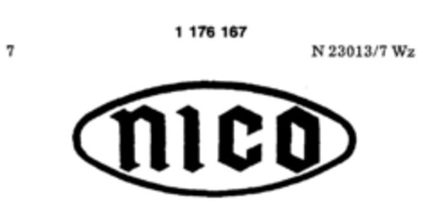 nico Logo (DPMA, 07.03.1990)