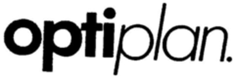 optiplan. Logo (DPMA, 12.12.1981)