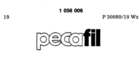pecafil Logo (DPMA, 07.03.1983)