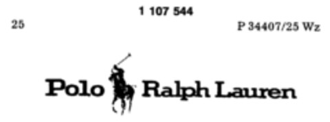 Polo Ralph Lauren Logo (DPMA, 10/06/1986)