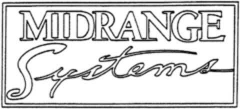 MIDRANGE Systems Logo (DPMA, 09.10.1991)