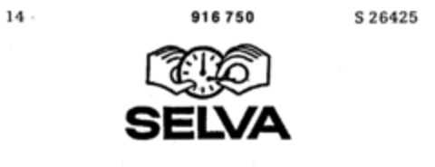 SELVA Logo (DPMA, 24.02.1973)