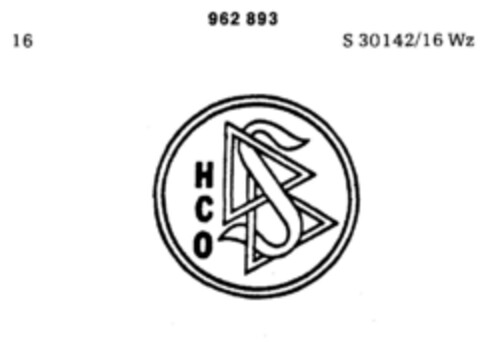 HCO Logo (DPMA, 08/05/1976)