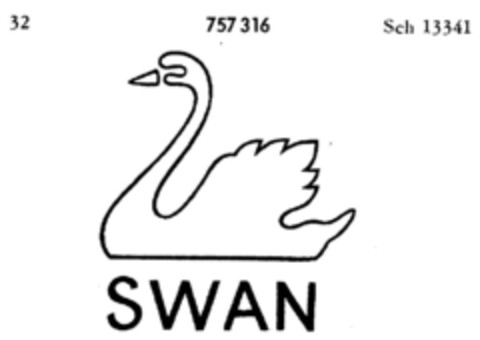 SWAN Logo (DPMA, 10.01.1961)