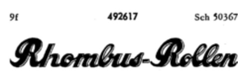 Rhombus-Rollen Logo (DPMA, 16.11.1936)