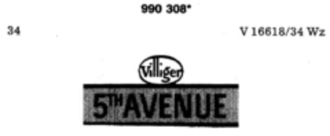 Villiger 5th AVENUE Logo (DPMA, 05/22/1979)