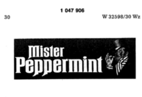 Mister Peppermint Logo (DPMA, 25.08.1982)