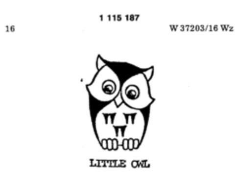 LITTLE OWL Logo (DPMA, 24.06.1987)