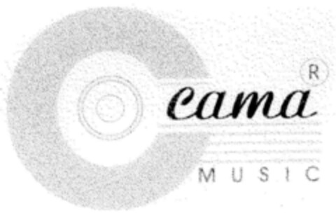 cama MUSIC Logo (DPMA, 13.01.2000)