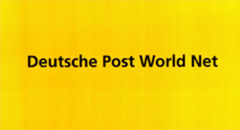 Deutsche Post World Net Logo (DPMA, 04.02.2000)