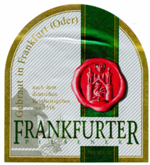FRANKFURTER PILSENER PREMIUM Logo (DPMA, 05/19/2000)
