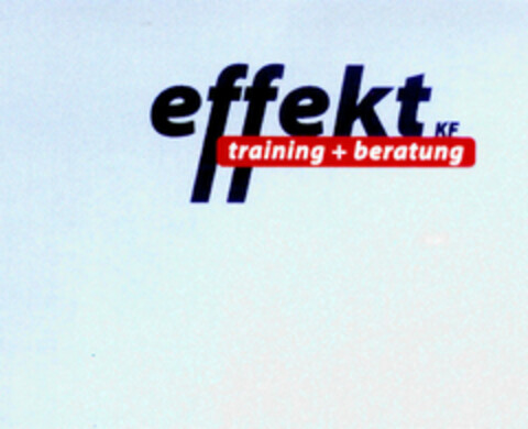 effekt KF training + beratung Logo (DPMA, 05.06.2000)