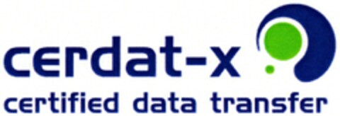 cerdat-x . certified data transfer Logo (DPMA, 09/03/2008)