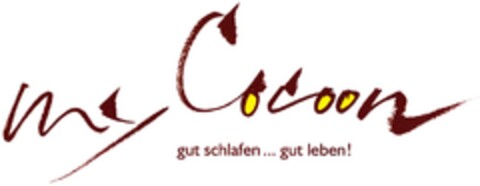 my Cocoon gut schlafen ... gut leben! Logo (DPMA, 12.09.2008)