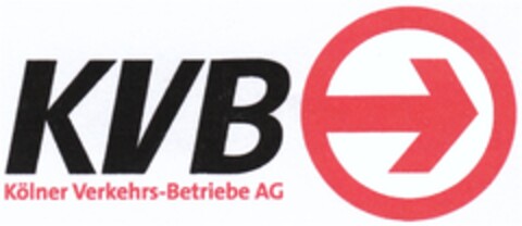 KVB Kölner Verkehrs-Betriebe AG Logo (DPMA, 03.09.2009)