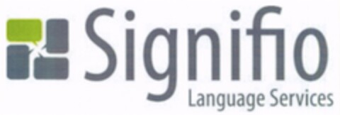 Signifio Language Services Logo (DPMA, 20.01.2010)