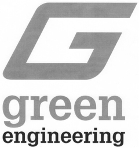 G green engineering Logo (DPMA, 19.10.2011)