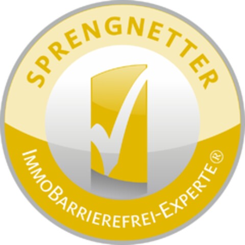 SPRENGNETTER IMMOBARRIEREFREI-EXPERTE Logo (DPMA, 02/05/2014)